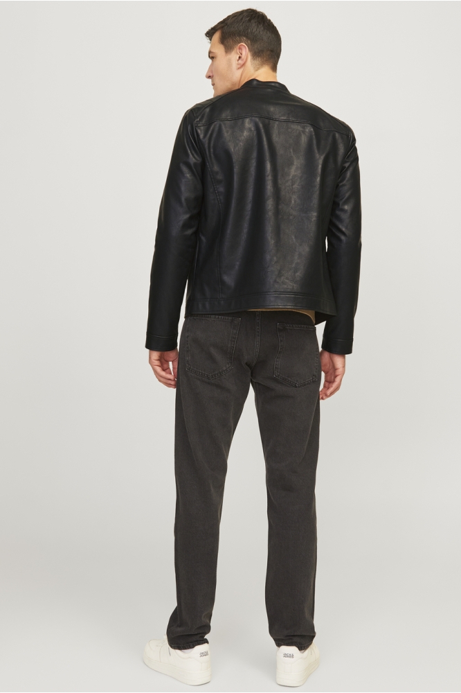 JREBCALEB PU JACKET NOOS 12264054 Black